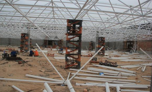 通州盘点钢结构网架装配的步履和相关关注变乱