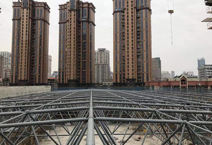通州螺栓球网架结构