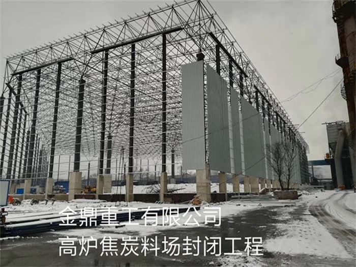 通州水泥厂网架安装