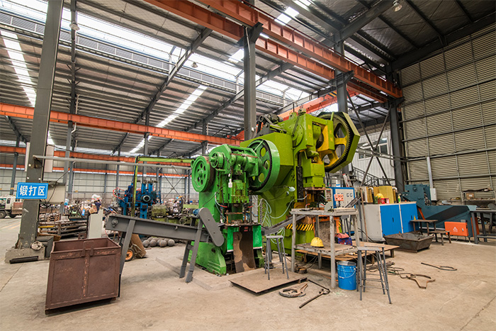 通州网架配件-锥头加工车间